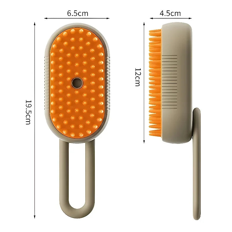 3-in-1 Electric Spray Pet Grooming Brush